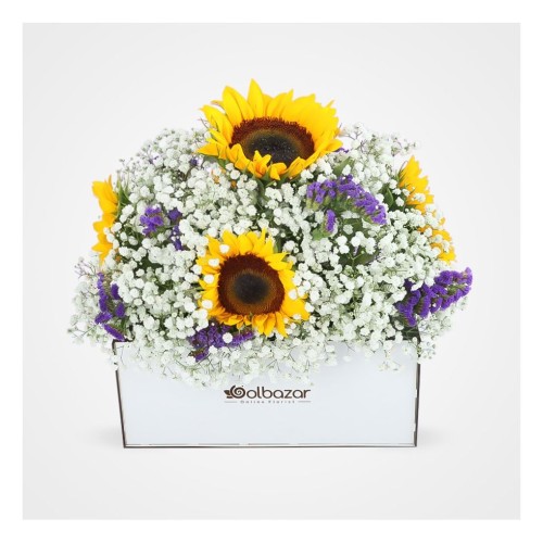 Sunny Sunflowers Flower Box
